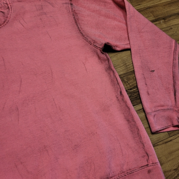 New! Righteous Culture "Cost of Freedom" Distressed Oiled Oversized Crewneck  L - Picture 8 of 12